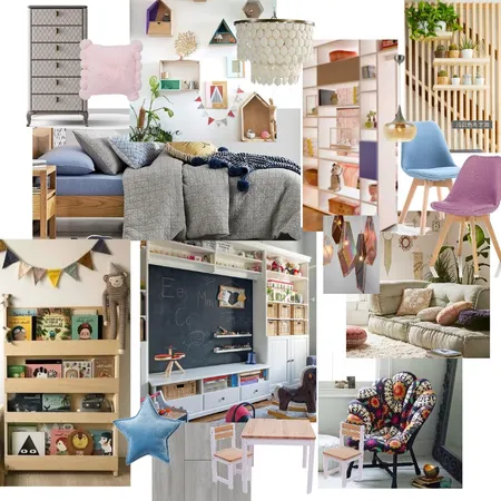 kids room3 Interior Design Mood Board by bermet12 on Style Sourcebook