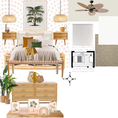 Boho Module 10 Interior Design Mood Board by Kristy Wooden on Style Sourcebook