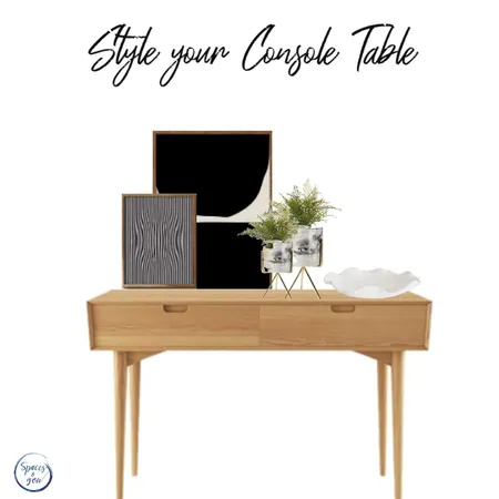 Console Table Styling Interior Design Mood Board by Spaces&You on Style Sourcebook