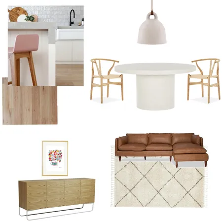 Living & dining inspo Interior Design Mood Board by Jorja Clair Interiors on Style Sourcebook