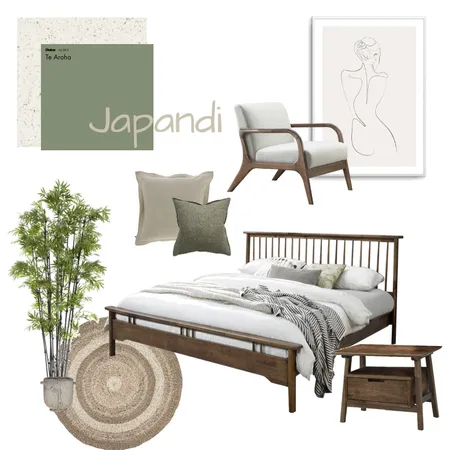 Japandi with B2C Furniture Interior Design Mood Board by Natalia Niedz on Style Sourcebook