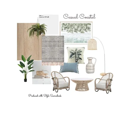 Casual Coastal Interior Design Mood Board by Kate Watters on Style Sourcebook