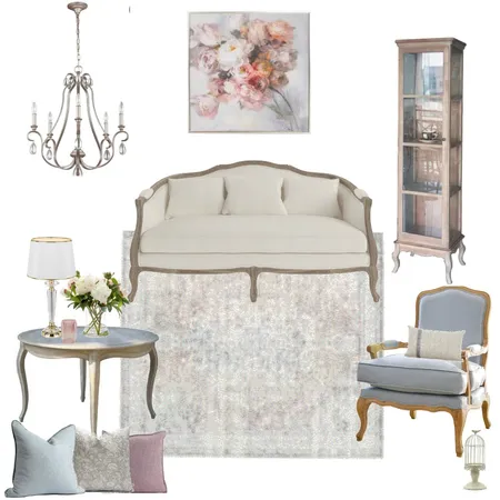 french provincial blue Interior Design Mood Board by InVogue Interiors on Style Sourcebook