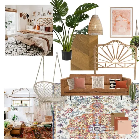 Boho 2 Interior Design Mood Board by brookegould on Style Sourcebook