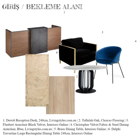 BİTİRME MOODBOARD Interior Design Mood Board by EDA on Style Sourcebook