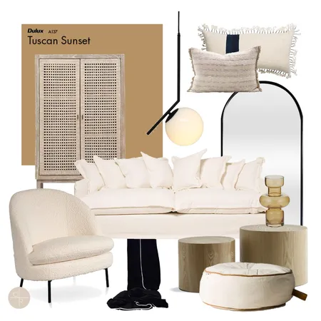 Shades of Beige Interior Design Mood Board by OAK + RIDGE INTERIOR DESIGN on Style Sourcebook