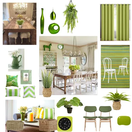 Country style with green theme Interior Design Mood Board by Giang Nguyen on Style Sourcebook