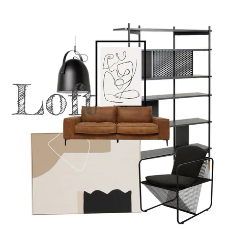 Loft Interior Design Mood Board by Swetha_Ruud on Style Sourcebook