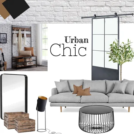 Urban Chic Interior Design Mood Board by Adriane on Style Sourcebook