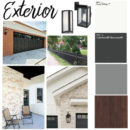 Exterior Interior Design Mood Board by Eden & Birch Design Studio on Style Sourcebook