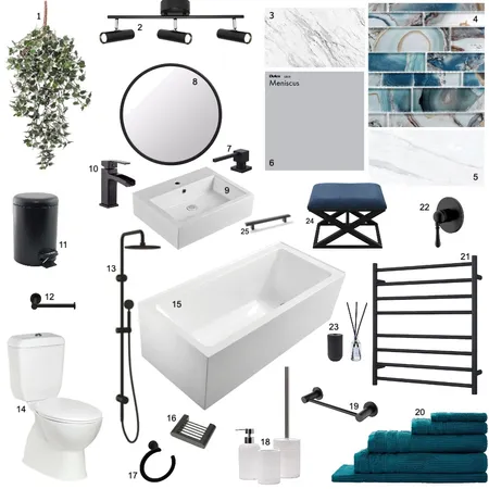 bathroom Interior Design Mood Board by eodell on Style Sourcebook