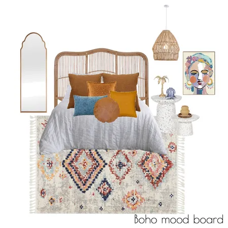 Boho mood board Interior Design Mood Board by MON.DAE.styling on Style Sourcebook