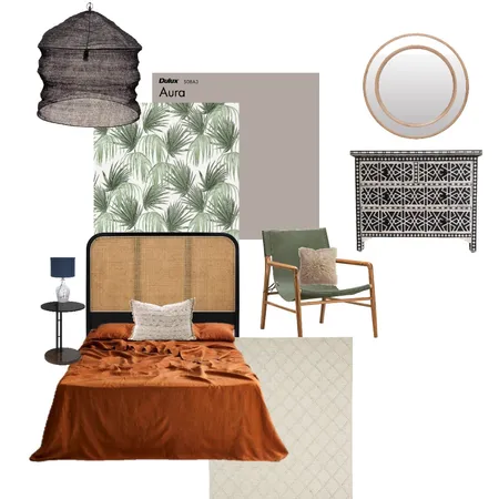 Boho Urban Interior Design Mood Board by ANGIECU on Style Sourcebook