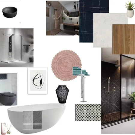 ΜΕΓΑΛΟ ΜΠ. ΛΥΣΗ 2 μαύρα είδη υγιεινής Interior Design Mood Board by ΕΛΕΝΗΚΑΜΠΕΡΗ on Style Sourcebook