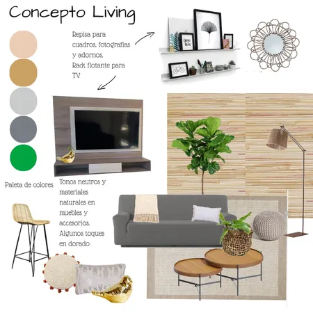 concepto living Gricel Interior Design Mood Board by caropieper on Style Sourcebook