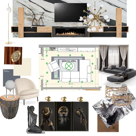 living room Interior Design Mood Board by MajaXS on Style Sourcebook