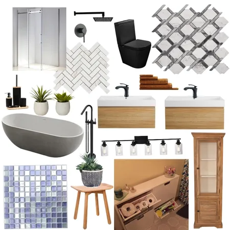 Bathroom Interior Design Mood Board by DoveGrace on Style Sourcebook