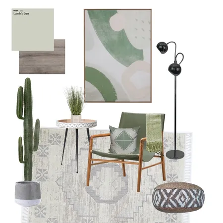 Sage Green - Reading nook Interior Design Mood Board by Decor n Design on Style Sourcebook