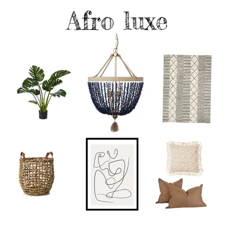 Afro luxe Interior Design Mood Board by C88 on Style Sourcebook