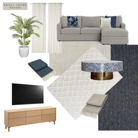 Hamptons Coastal Rumpus Final Interior Design Mood Board by Kahli Jayne Designs on Style Sourcebook