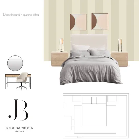 moodboard quarto filha´ Interior Design Mood Board by cATARINA cARNEIRO on Style Sourcebook