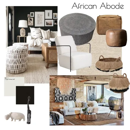 African Abode Interior Design Mood Board by Astra on Style Sourcebook