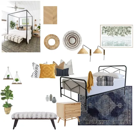 Boho Coastal Interior Design Mood Board by Devans8995 on Style Sourcebook