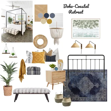 Boho Coastal Interior Design Mood Board by Devans8995 on Style Sourcebook