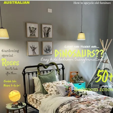 Kids Bedroom Interior Design Mood Board by Mz Scarlett Interiors on Style Sourcebook