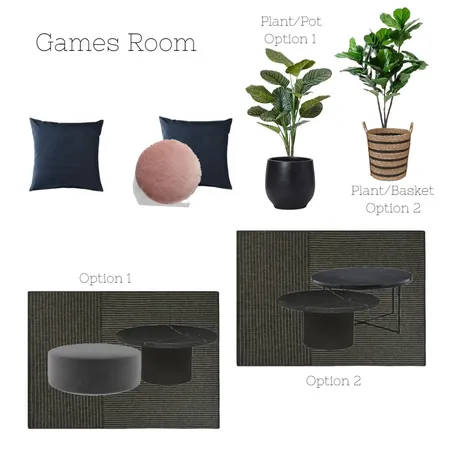 Pedro & Kelly Games Room Interior Design Mood Board by House 2 Home Styling on Style Sourcebook