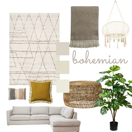 Bohemian Interior Design Mood Board by chantellethurston on Style Sourcebook