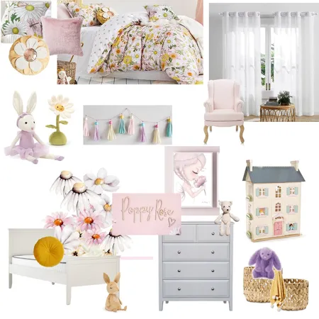 daisys room Interior Design Mood Board by dunscombedesigns on Style Sourcebook