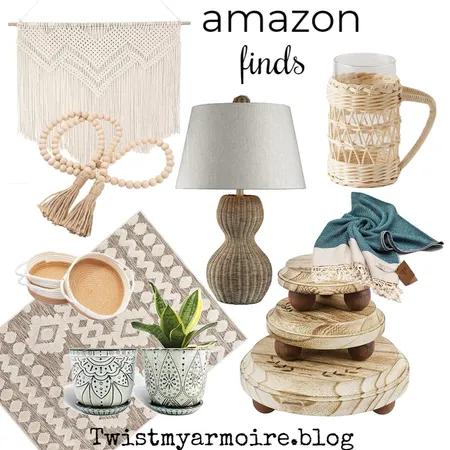 Amazon decor Interior Design Mood Board by Twist My Armoire on Style Sourcebook