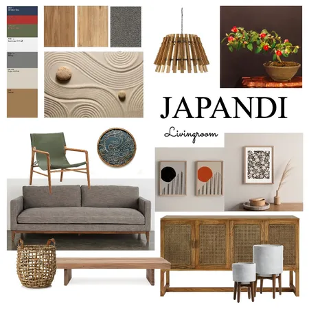 Japandi Interior Design Mood Board by MAYUMI on Style Sourcebook