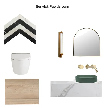 Powder room Interior Design Mood Board by Hilite Bathrooms on Style Sourcebook