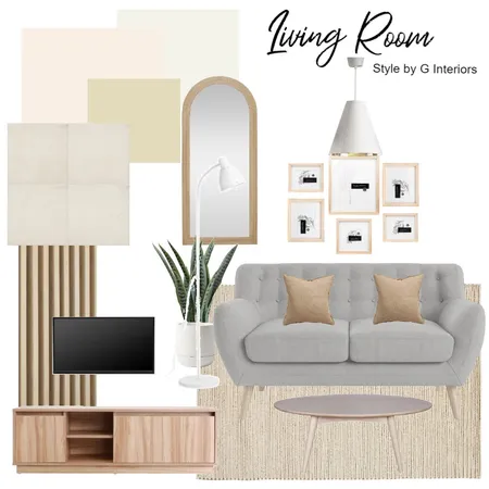 Neutral Living room Interior Design Mood Board by Gia123 on Style Sourcebook