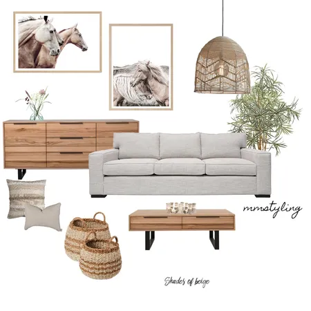 Shades of beige Interior Design Mood Board by MM Styling on Style Sourcebook