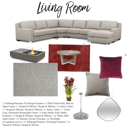 module 9 Interior Design Mood Board by Malky Eagle on Style Sourcebook