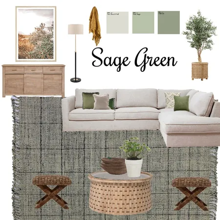 Sage Green Interior Design Mood Board by TCH Interiors on Style Sourcebook