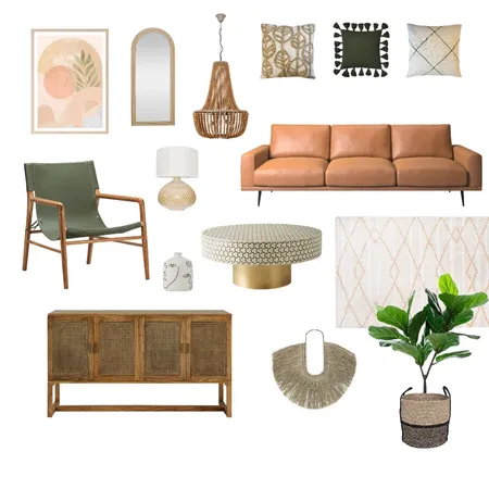 Boho  Chic 4 Interior Design Mood Board by Marina AR on Style Sourcebook