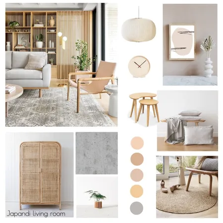 Japandi living room Interior Design Mood Board by allysonnewby on Style Sourcebook