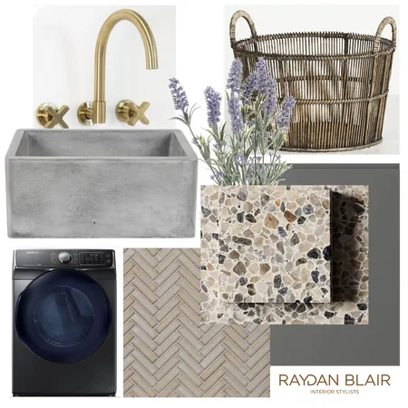 Martha Laundry Interior Design Mood Board by RAYDAN BLAIR on Style Sourcebook