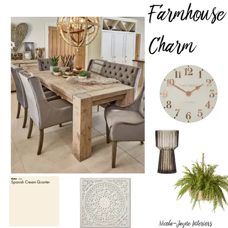 Farmhouse Charm Interior Design Mood Board by nicola harvey on Style Sourcebook