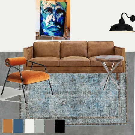 לוח חומרים תרגיל Interior Design Mood Board by Michal AW on Style Sourcebook