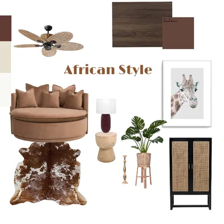 African Style Interior Design Mood Board by Strachan11 on Style Sourcebook