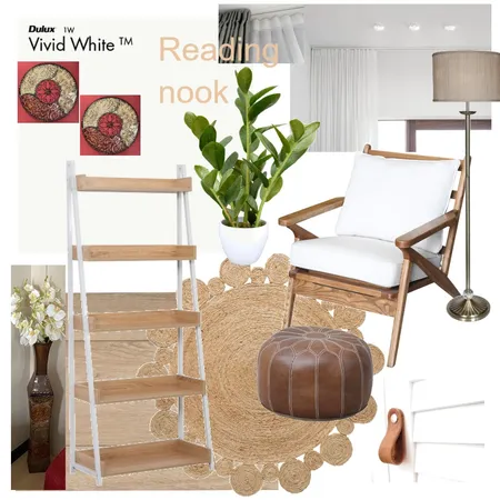 Latha & Clement - reading nook Interior Design Mood Board by KarenEllisGreen on Style Sourcebook