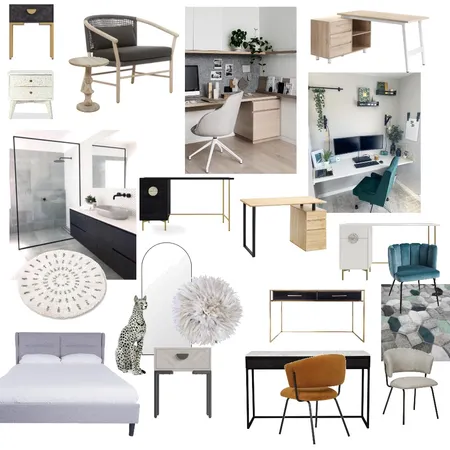 Ramona study Interior Design Mood Board by Little Design Studio on Style Sourcebook