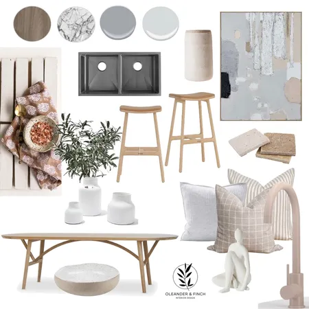 Kitchen Interior Design Mood Board by Oleander & Finch Interiors on Style Sourcebook