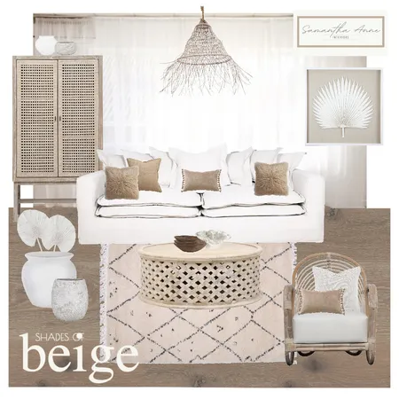 Shades of Beige Interior Design Mood Board by Samantha Anne Interiors on Style Sourcebook