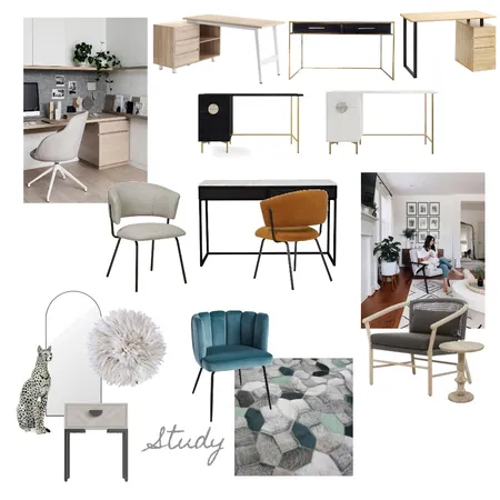 Ramona study options Interior Design Mood Board by Little Design Studio on Style Sourcebook